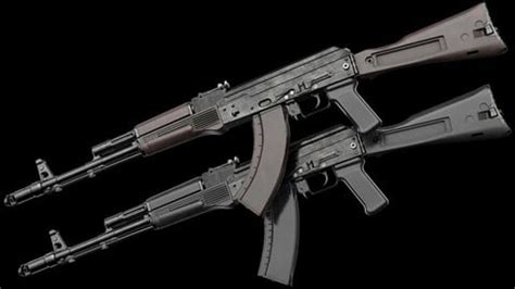 ArtStation - AK-74M AK-101 AK-103 Kalashnikov Assault Rifles (Game Ready) | Game Assets