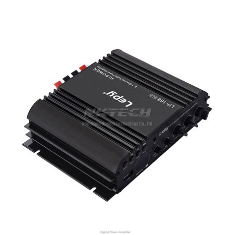 Lepy LP 168 PLUS Car Power Amplifier Digital Player Bluetooth 2 1CH IR