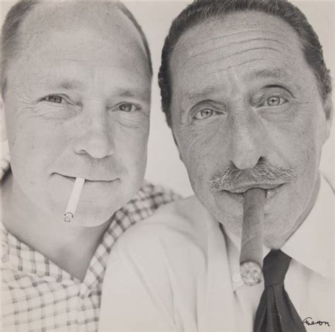 Harold Arlen And Johnny Mercer Smoking Par Richard Avedon Sur Artnet