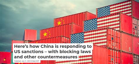 Heres How China Is Responding To Us Sanctions With Blocking Laws And Other Countermeasures