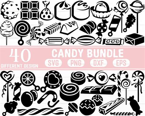 Candy Svg Sweet Svg Sweet Treats Svg Lollipop Svg Etsy