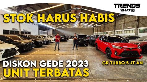 Gokil Cuci Gudang Toyota Stok Terbatas Raize Gr Turbo Cuma Jt