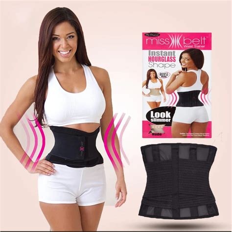 Miss Belt Double Part Instant Hourglass Body Shaper Belt Ms