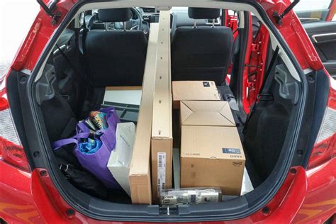 Honda Fit Cargo Space Details Of Videos And Images