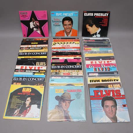 Elvis Presley St Vinylskivor Vrigt Vrigt Auctionet