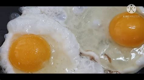 뒤집지 않고 계란 반숙 후라이 만드는법 Fried Egg Youtube