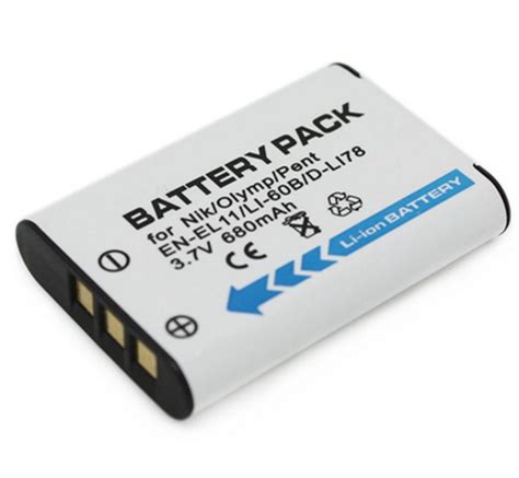 Batterij Voor Olympus Li 60B Li60B En Olympus FE Grandado