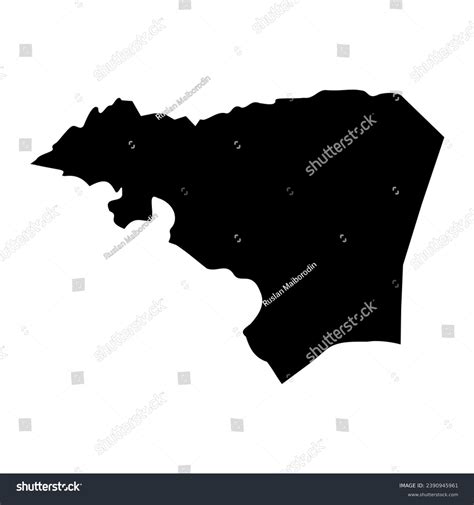 Bethlehem Governorate Map Administrative Division Palestine Stock ...