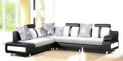 4 Seater Leather Corner Sofa Set At Rs 32000 Set In Ahmedabad ID