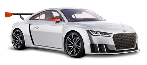 White Audi Tt Clubsport Turbo Car Png Image Purepng Free