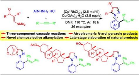 Three Component Chemo Selective Synthesis Of N O Alkenylaryl