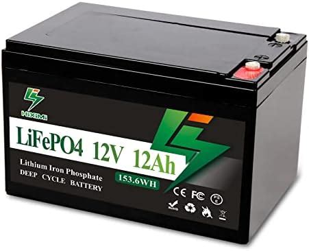 Lifepo Batterie V Ah Phosphate De Fer Lithium Batterie