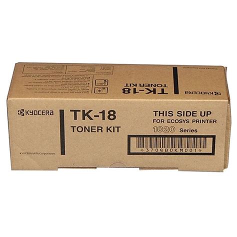 Kyocera Tk 18 Black Standard Toner Cartridge Staples