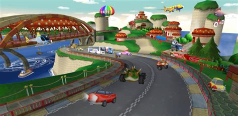 Mario Kart Double Dash Hd Mushroom Bridge By Pixiv4444 On Deviantart