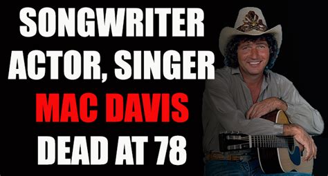 Mac Davis Dead at 78 | Big 102.1 KYBG-FM