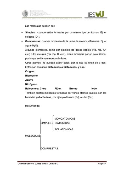 Clase Virtual 2 UNIDAD 1 QUIMICA GENERAL PDF