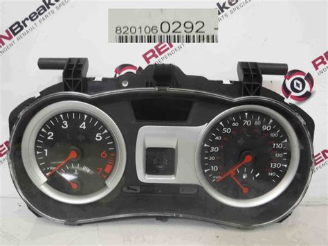 Renault Clio MK3 2005 2012 Instrument Panel Dials Gauges Clocks 66K