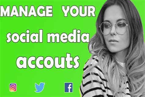 Manage Your Social Media Accounts By Ilhambadr Fiverr