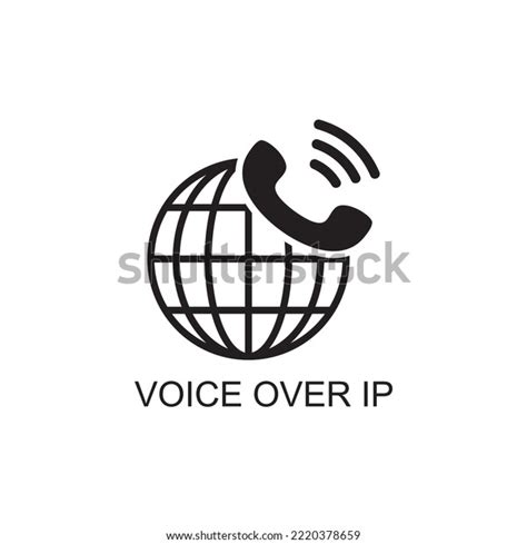 Voice Over Ip Icon Communication Icon Stock Vector Royalty Free