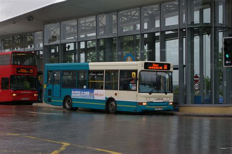 Arriva Midlands Dennis Dart Slf Y Ybc With Pla Flickr