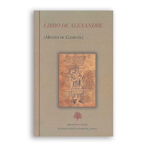 Libro De Alexandre Tomo Nico Biblioteca Castro Autores Cl Sicos