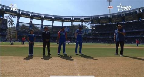 IPL 2024 MI Vs DC Delhi Capitals Win Toss And Opt To Bowl First