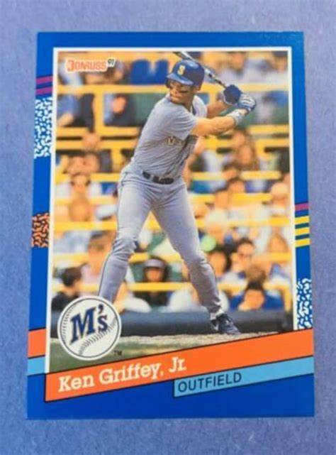 Ken Griffey JR. Donruss 1991 Card #77 One of the Most Valuable Cards of