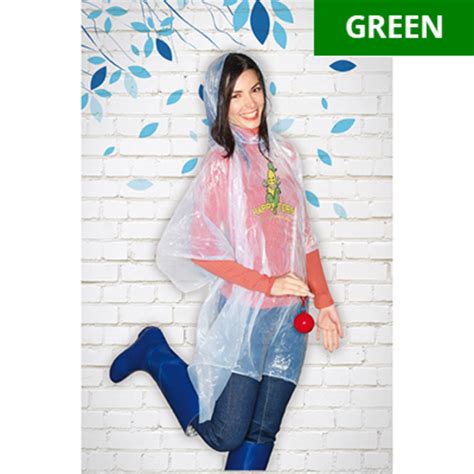 Bio Degradable Ponchos & Eco Friendly Rain Ponchos from Promo Poncho UK