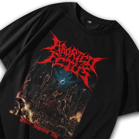 Blessed Society Metal T Shirtmetal Aborted Fetus Shirt Private