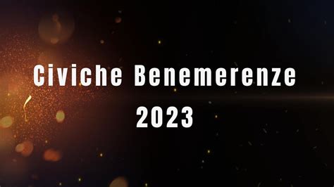 Nerviano Assegnazione Civiche Benemerenze 2023 YouTube