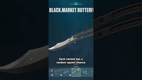 ArtStation Valorant Black Market Collection Butterfly Knife 56 OFF