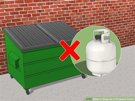 How To Dispose Of Propane Tanks 7 Steps With Pictures Wikihow