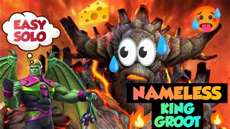 MCOC NAMELESS KING GROOT EASY SOLO Mcoc Marvel Contest Of Champion