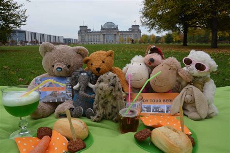 Kuscheltiere Auf Tour Teddy Muss Auch Mal Raus