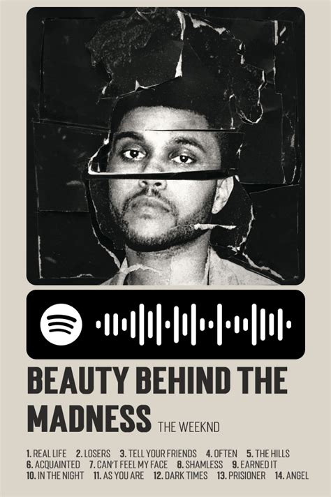 Beauty Behind The Madness The Weeknd Album Cover The Weeknd Albums