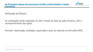 PPT Ação corretiva e não conformidade pptx