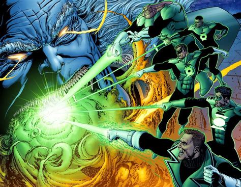 Green Lantern Rebirth Isuue Pages By Ethan Van Sciver In Mike