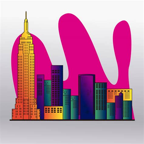 New York Skyline Clip Art Illustrations, Royalty-Free Vector Graphics ...