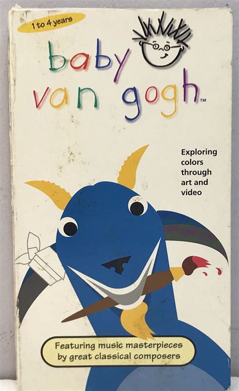 Baby Einstein Baby Van Gogh Vhs Educational Colors Art Vhs Tapes The