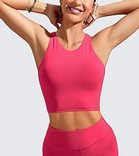 Amazon Crz Yoga Womens Scoop Neck Bikini Tops D Dd Adjustable Spaghetti Straps Bathing Suit