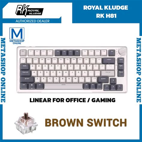 Jual Royal Kludge Rk H Wireless Mechanical Keyboard Gaming Rgb