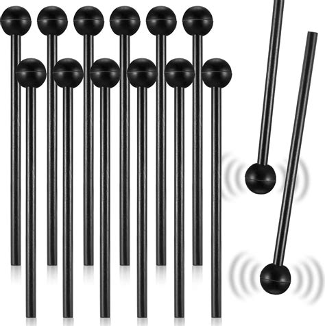 12 Pcs Glockenspiel Mallets Drum Mallets Percussion Xylophone Mallets 8 ...