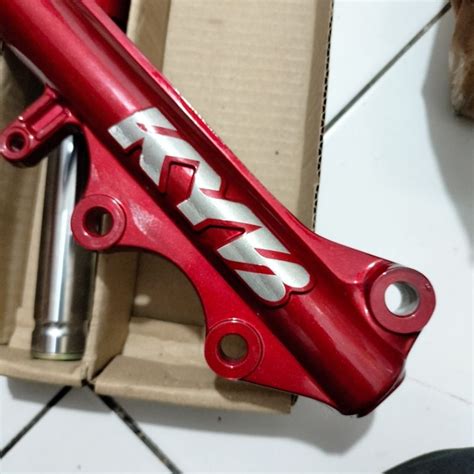 Jual Shock Depan Kayaba Jupiter Z Dipasang Ke Supra X 125 Karisma