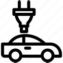 Electric, cars, car, charger, vehicle, charge, energy icon - Download on Iconfinder