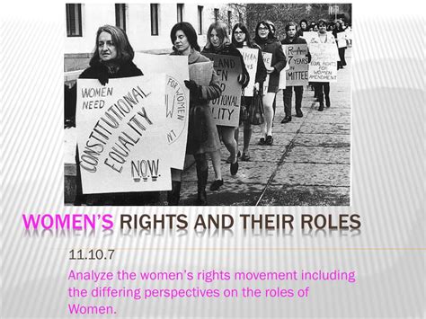 PPT - Women’s Rights and their Roles PowerPoint Presentation, free ...