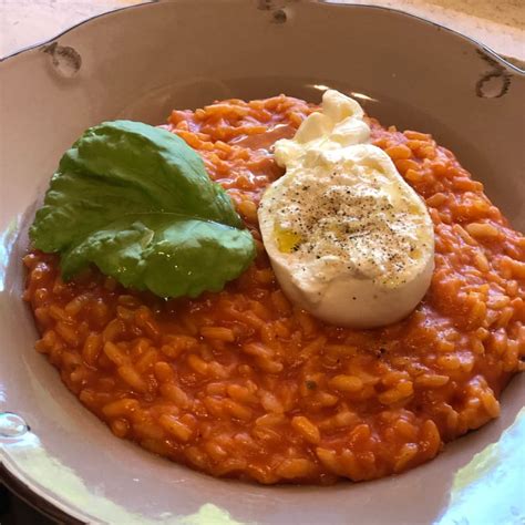 Risotto Caprese Receta Oreegano