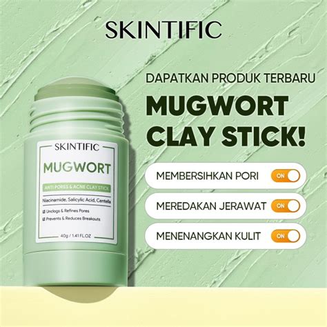 Jual Skintific Clay Mask Stick G Shopee Indonesia