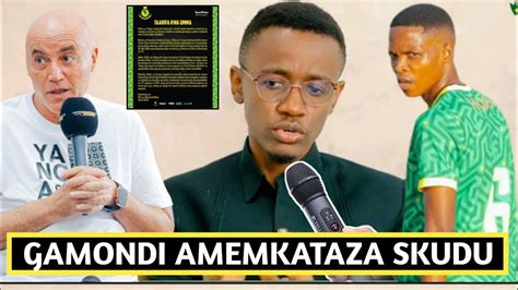 Live Tazama Ali Kamwe Afunguka Gamondi Kumkataza Skudu Haya Anataka