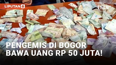 Viral Pengemis Di Bogor Bawa Uang Rp Juta Di Kantong Celana