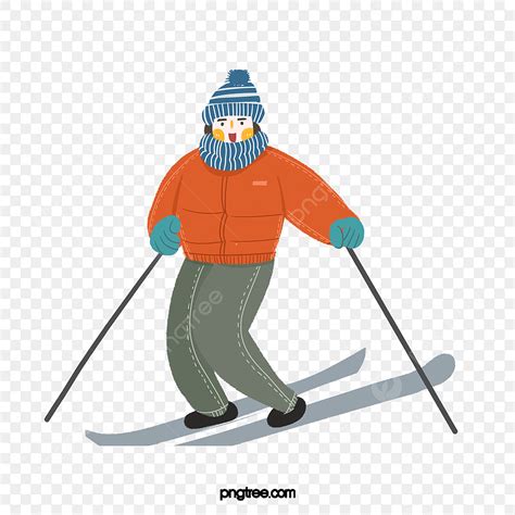 Skifahrer Clipart Sun